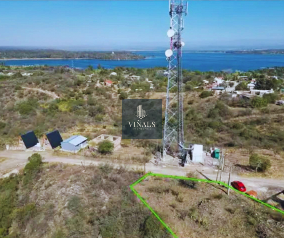 LOTE CON VISTA AL LAGO DE EMBALSE